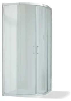 Sealskin Douchecabine met Schuifdeur Compact Kwartrond 195x90 cm Chroom