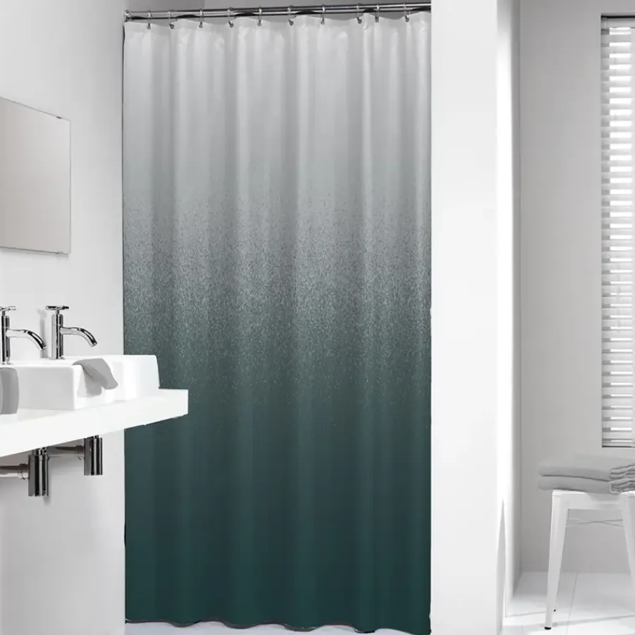 Sealskin douchegordijn blend 180x200cm groen /wit
