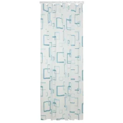 Sealskin Douchegordijn Retro Blue 180x200 cm
