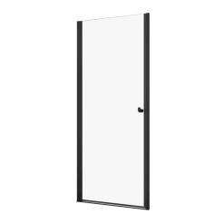 Sealskin draaideur in nis Hooked zwart 90 x 200 cm