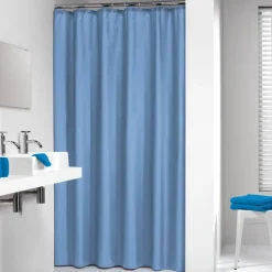 Sealskin Granada douchegordijn blauw 180 x 200 cm