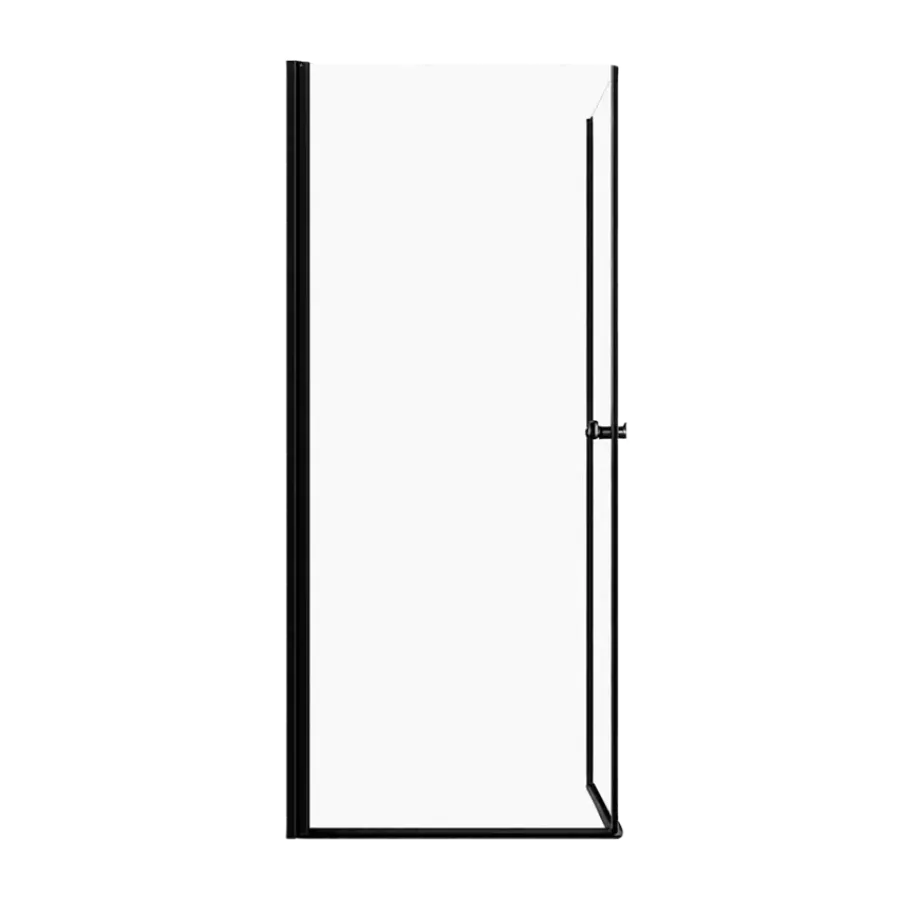 Sealskin hoekinstap deur voor douchecabine Hooked mat zwart 90 x 90 x 200 cm