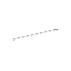 Sealskin Inc. Stabilisatiesteun 100 cm Zilver hoogglans