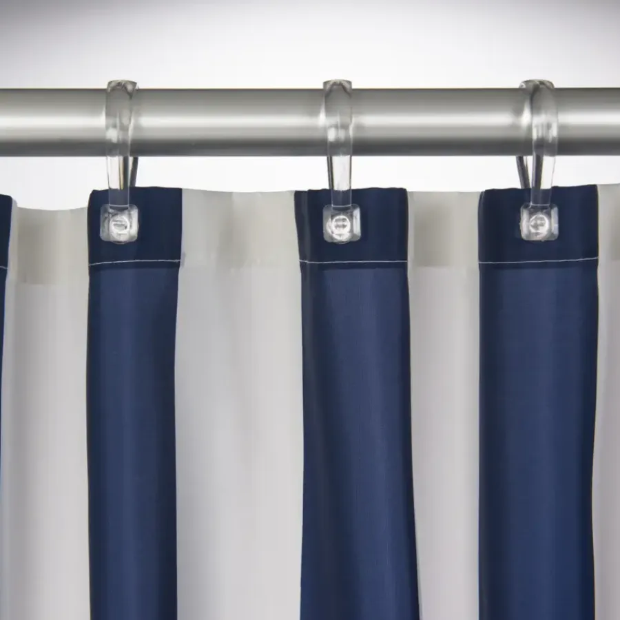 Sealskin Linje douchegordijn blauw 180 x 200 cm