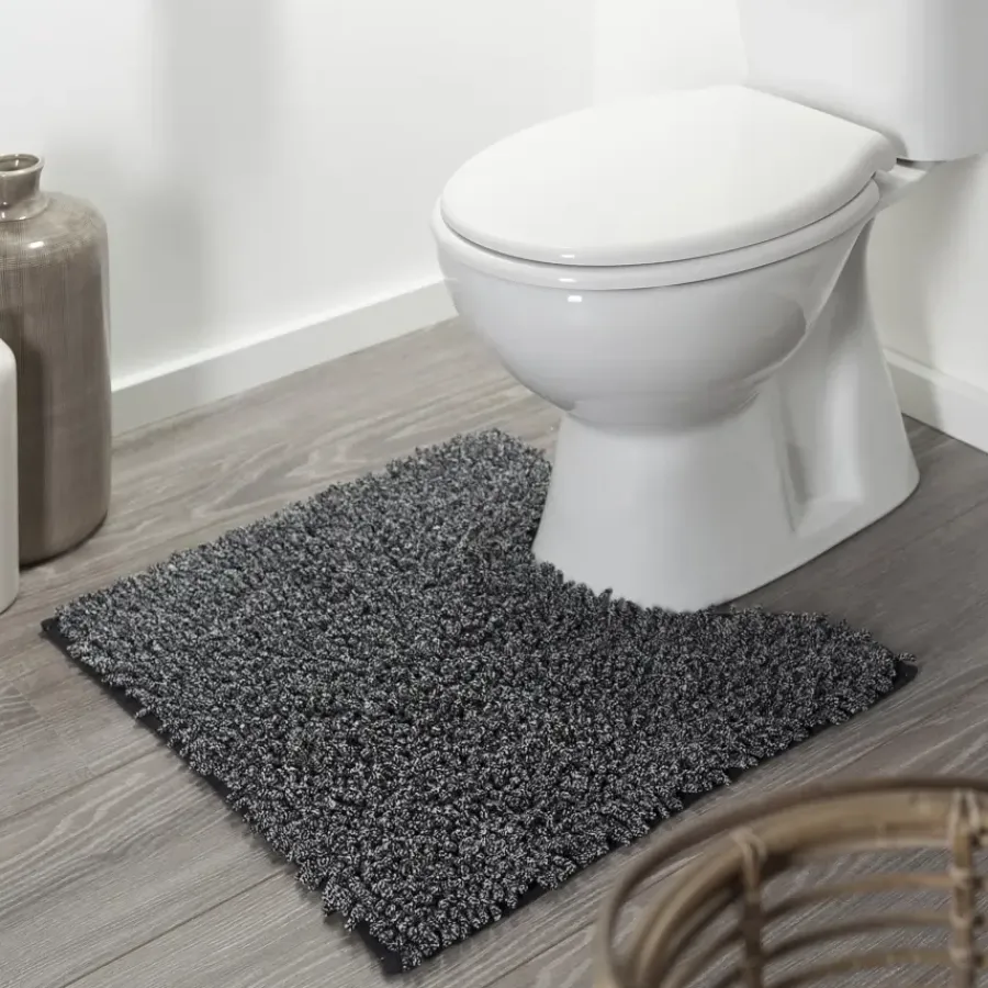 Sealskin Misto wc mat zwart 60x55 cm