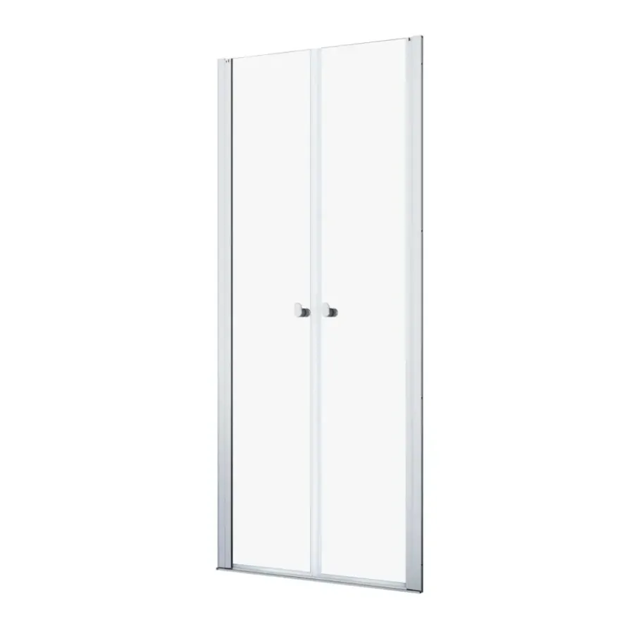 Sealskin pendeldeur voor douche nis chroom 90 x 200 cm