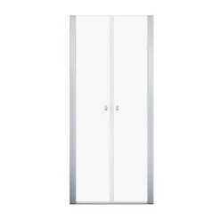 Sealskin pendeldeur voor douche nis chroom 90 x 200 cm