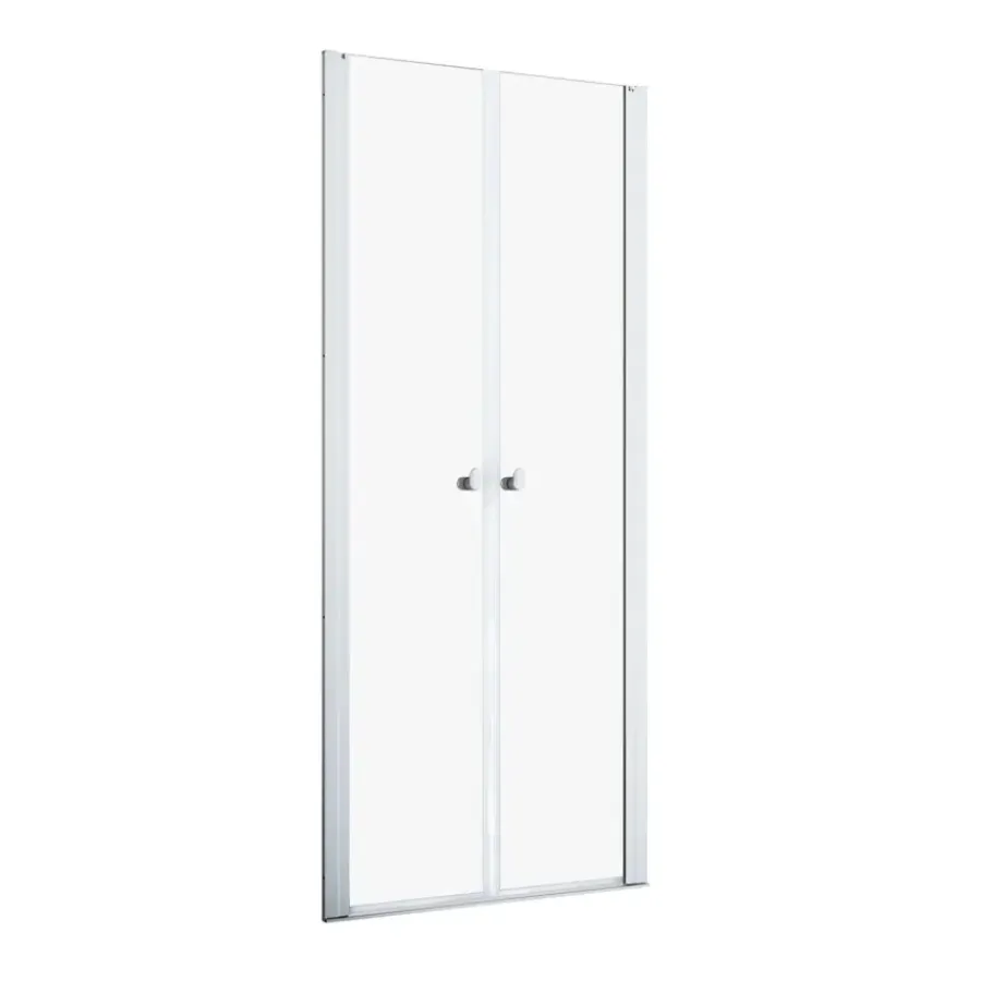 Sealskin pendeldeur voor douche nis chroom 90 x 200 cm
