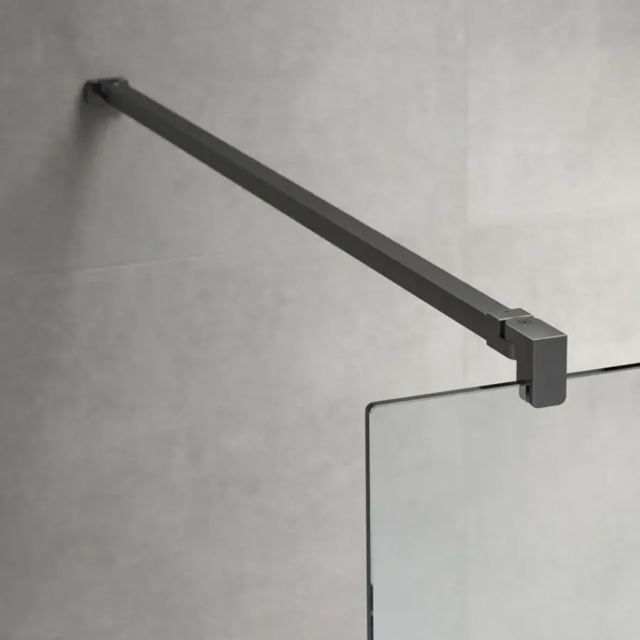 Sealskin Pure Inloopdouche Type A3 120X200 Cm gunmetal grijs