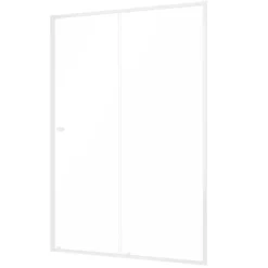 Sealskin schuifdeur voor nis Contour mat wit 120 x 200 cm