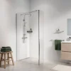 Sealskin Seev Draaibaar panel voor inloopdouche 30x195 cm, 6 mm helder veiligheidsglas Zilver hoogglans