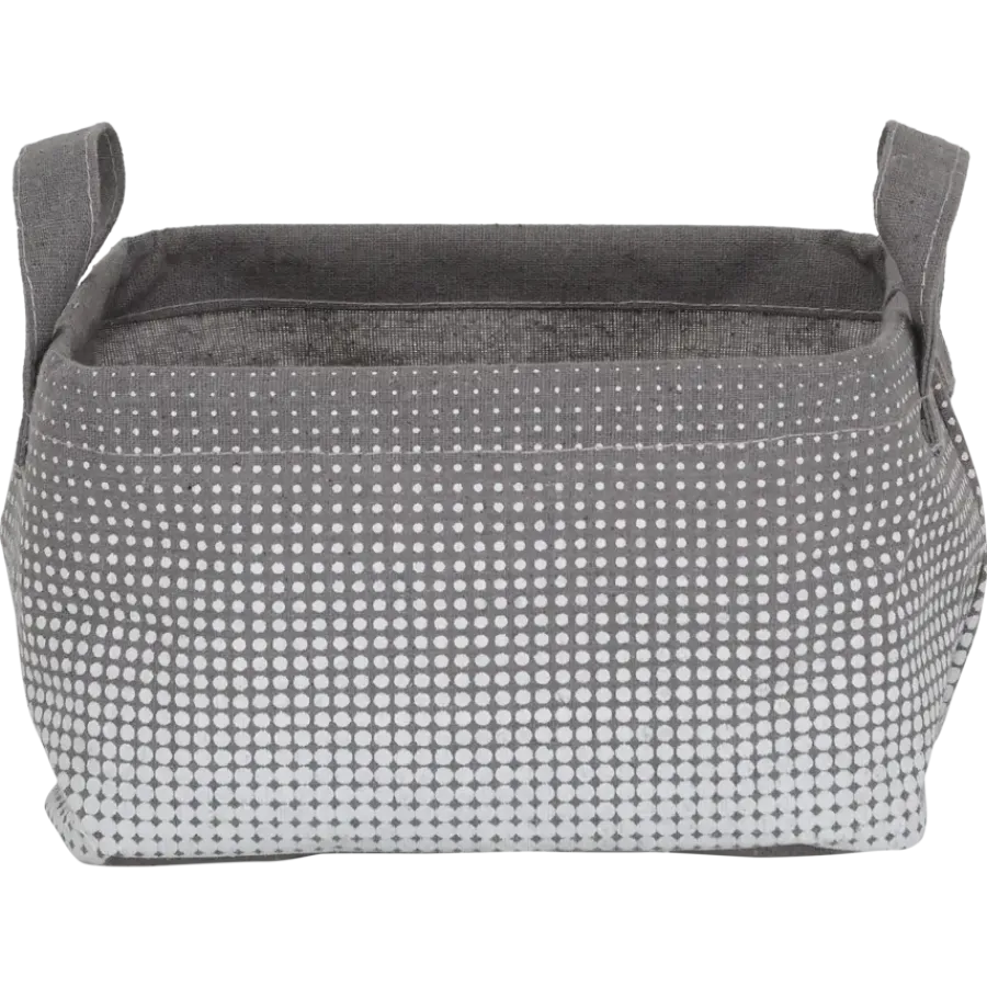 Sealskin Speckles mandje textiel grijs
