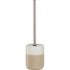 Sealskin Sphere toiletborstelgarnituur porselein zand