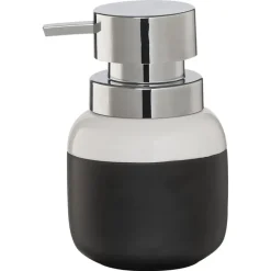 Sealskin Sphere zeepdispenser porselein zwart