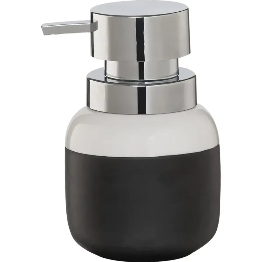 Sealskin Sphere zeepdispenser porselein zwart