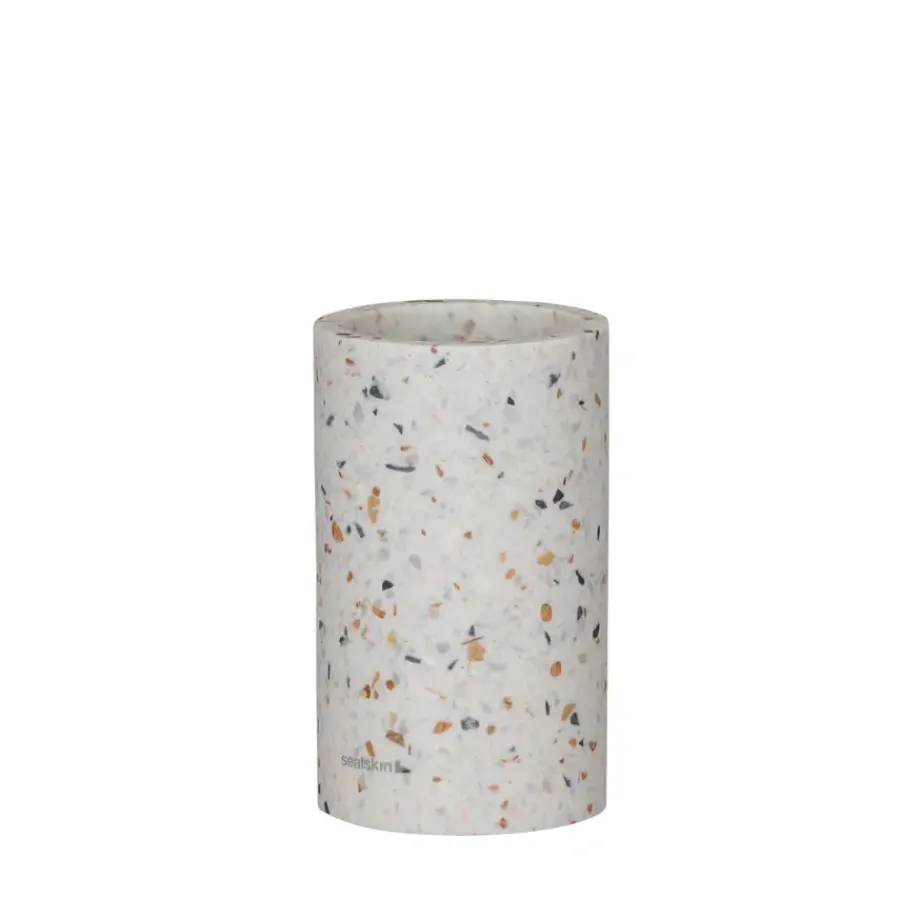Sealskin Tandenborstelbeker Blend Terrazzo vrijstaand
