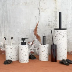 Sealskin Tandenborstelbeker Blend Terrazzo vrijstaand
