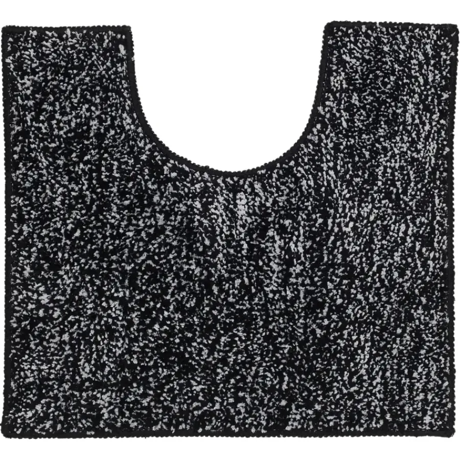 Sealskin WC mat Speckles Zwart 50x45 cm