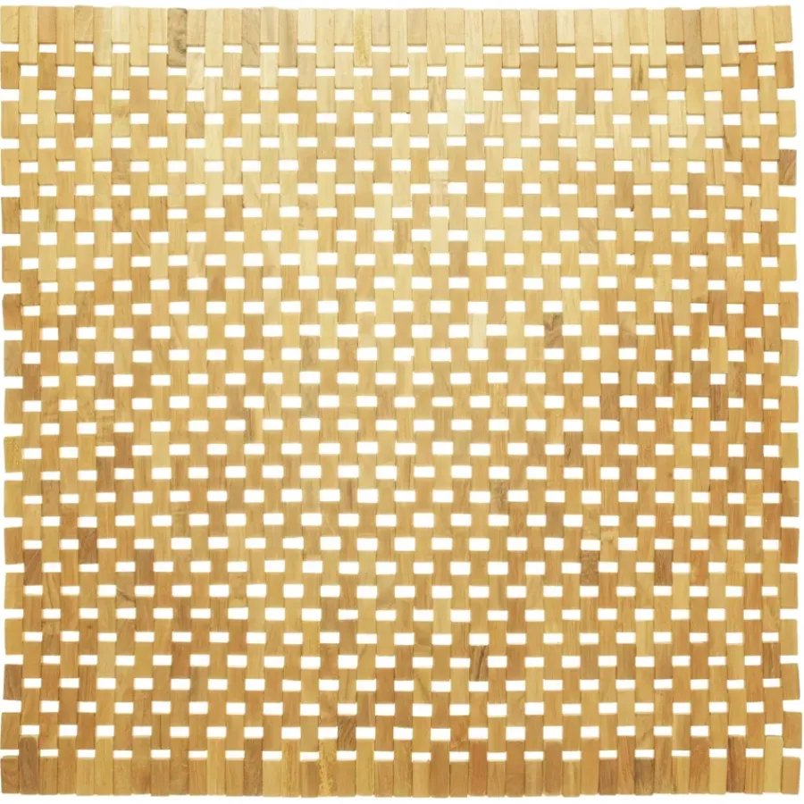 Sealskin Woodblock wc mat Teak 60 x 60 cm