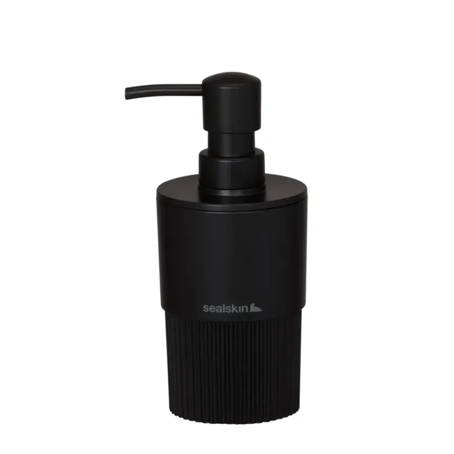Sealskin Zeepdispenser Brave zwart 280 ml vrijstaand
