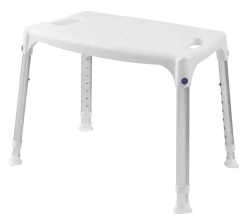Secu care douchekruk Quattro rechthoek verstelbaar hoogte 39-54 cm wit