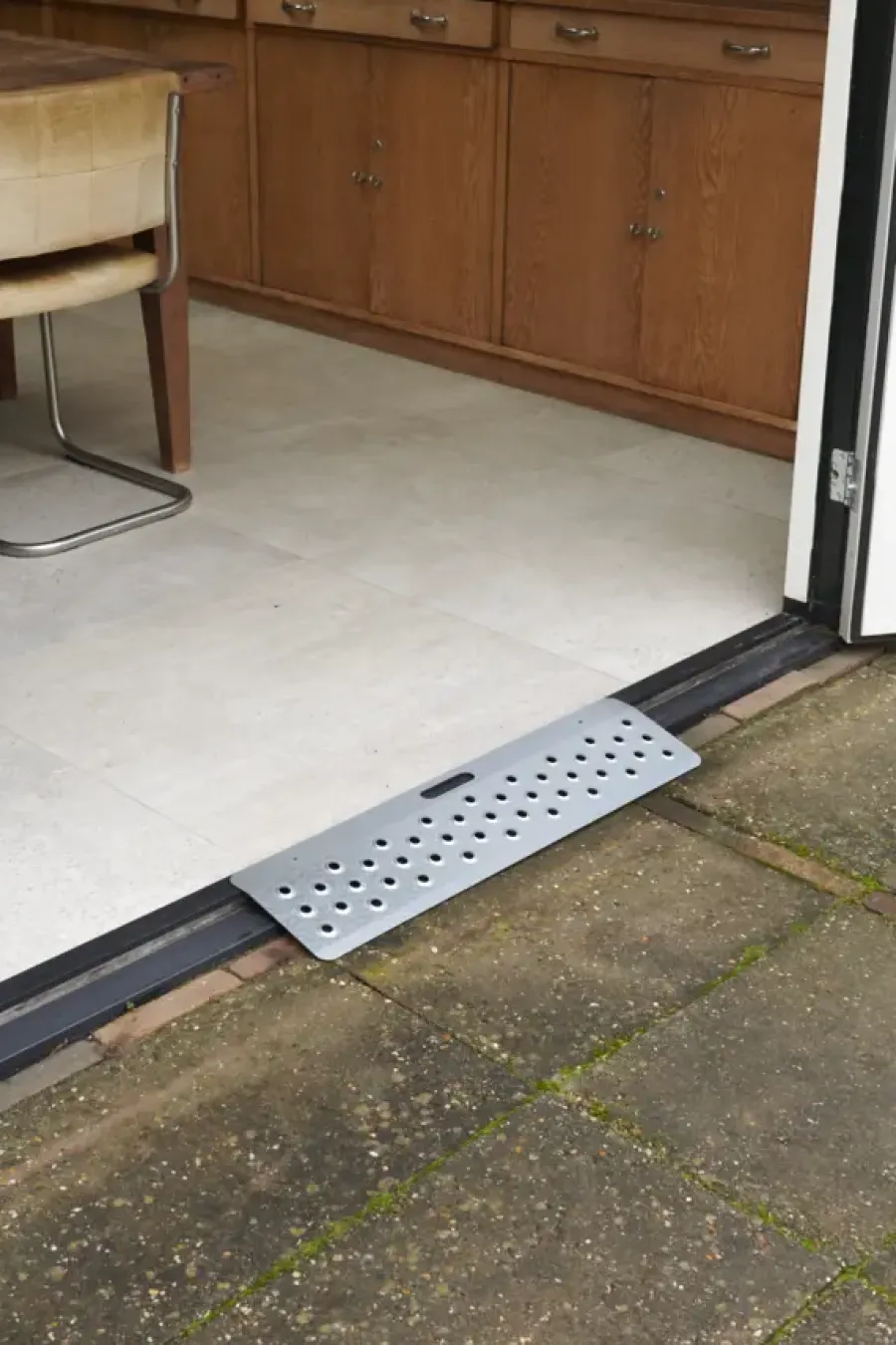 Secu care drempelhulp plus model 1 B=78 cm H 0-3 cm staal verzinkt