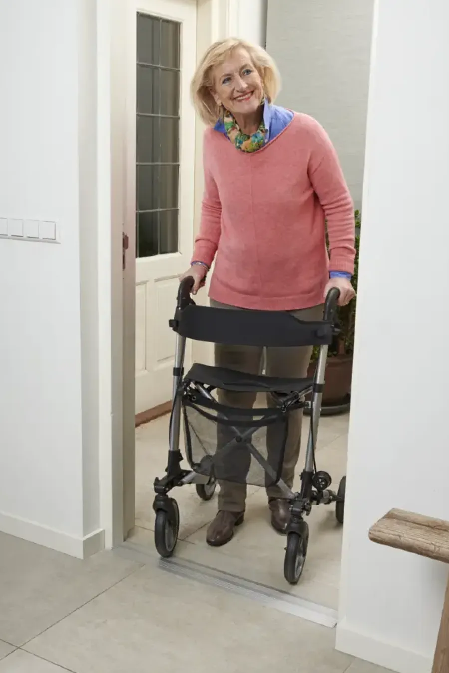 Secu care drempelvervanger 11-95 cm blank aluminium