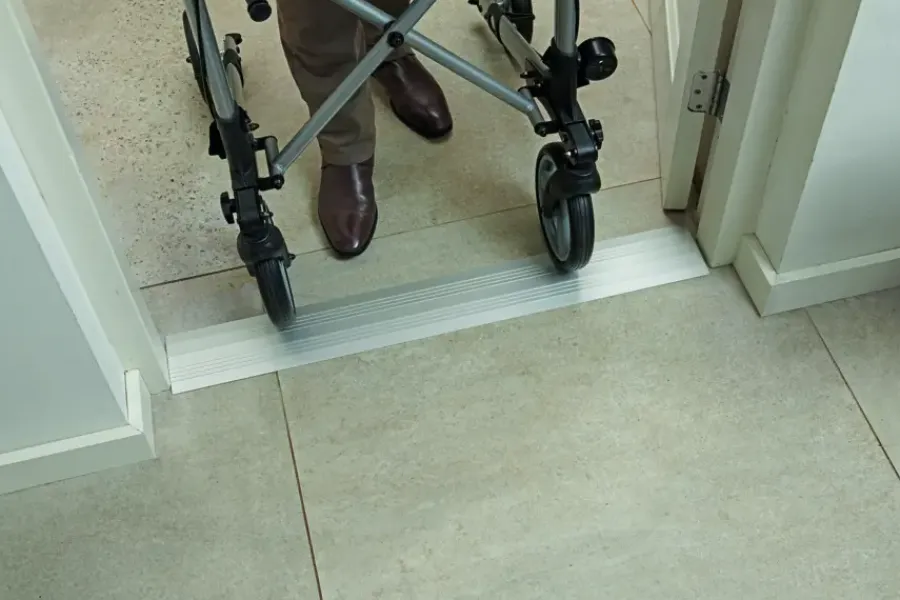 Secu care drempelvervanger 11-95 cm blank aluminium
