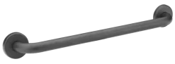 Secu care wandbeugel 45 cm diameter 25 mm RVS zwart
