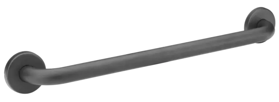 Secu care wandbeugel 45 cm diameter 25 mm RVS zwart