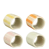 Geen Servetring roze oranje geel licht groen - l5,5xb5,5xh5cm