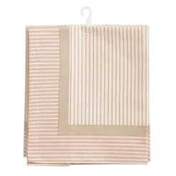 Geen Servet streep roze 40 x 40 cm 4 stuks