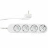 Shelly Power Strip 4 Gen4 slimme stekkerdoos & energiemeter WiFi Zigbee Matter wit (4-kanalen)