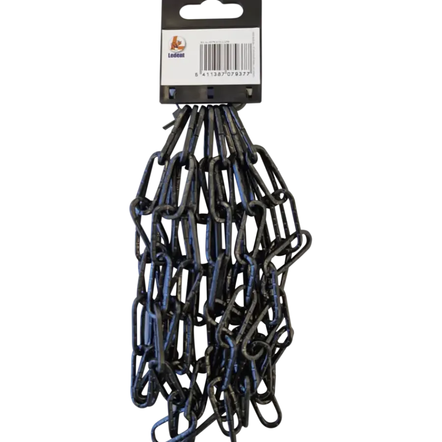 Ledent Sierketting nr. 9000 zwart 2,5 meter