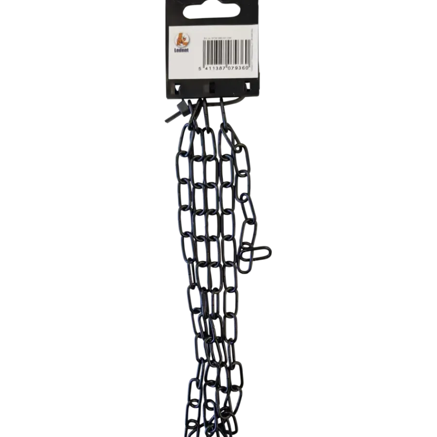 Ledent Sierketting zwart 1 meter