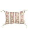 Geen Sierkussen bloemen donker bruin - l35xb25xh10cm