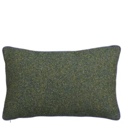 Geen Sierkussen bouclé blauw - l45xb45xh10cm