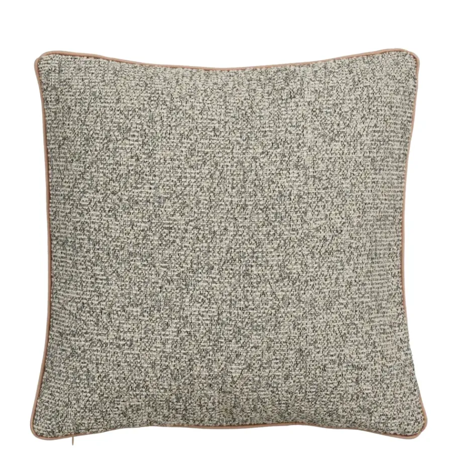 Geen Sierkussen bouclé grijs - l45xb45xh10cm