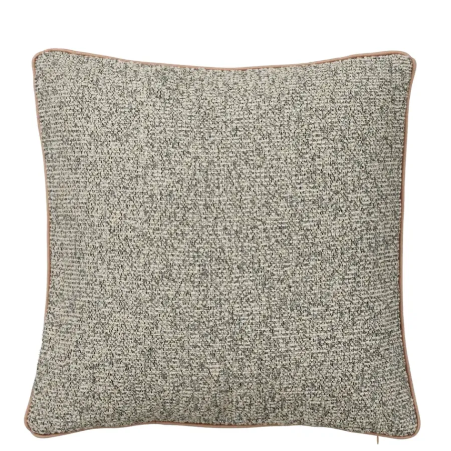 Geen Sierkussen bouclé grijs - l45xb45xh10cm