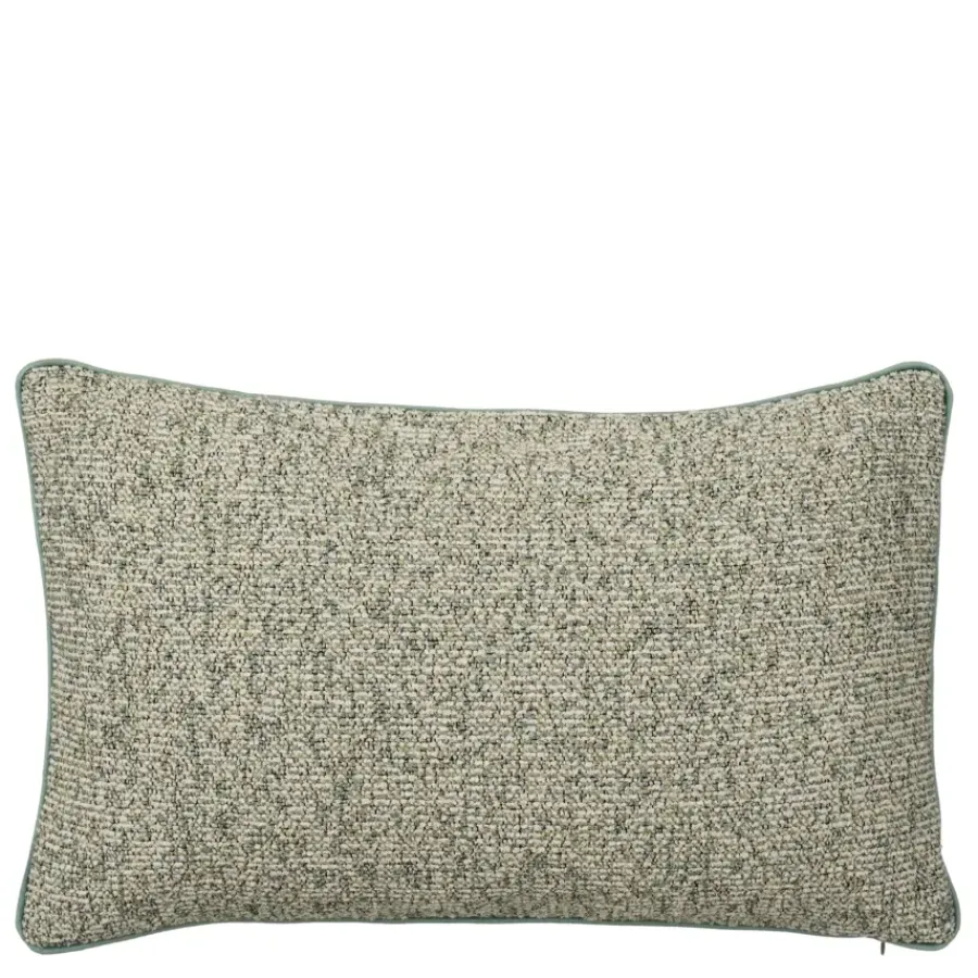 Geen Sierkussen bouclé groen - l45xb45xh10cm