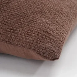 Geen Sierkussen d.bruin - l45xb45xh10cm