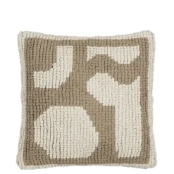 Geen Sierkussen graphic beige - l45xb45xh10cm
