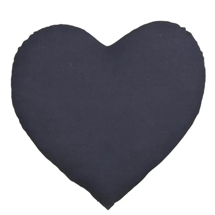 Geen Sierkussen hart bruin - l45xb45xh8cm