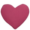 Geen Sierkussen hart donker roze - l50xb45xh8cm