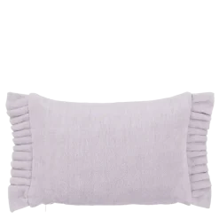 Geen Sierkussen ruffled lila - l55xb35xh10cm