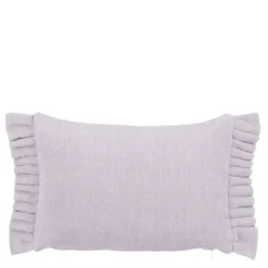 Geen Sierkussen ruffled lila - l55xb35xh10cm