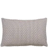 Geen Sierkussen ruit blauw - l55xb35xh10cm