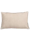Geen Sierkussen ruit crème - l55xb35xh10cm
