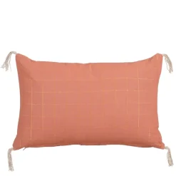 Geen Sierkussen ruit roze - l55xb35xh10cm