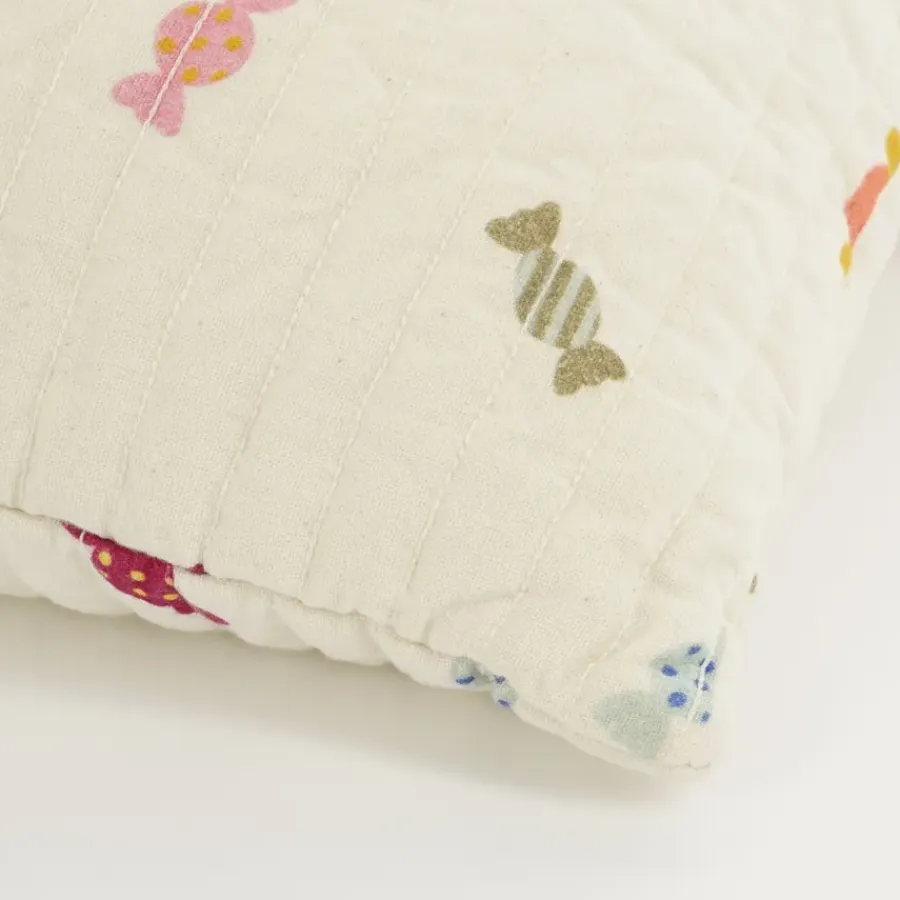 Geen Sierkussen snoep off white - l55xb35xh10cm
